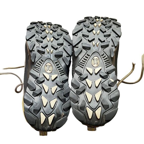 Zamberlan Olive Green Grey Suede Lace Up Hiking Trail Sneakers - Picture 8 of 11